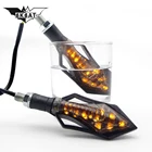 Светильник льный указатель поворота для мотоцикла, s-индикаторы, светильник для Bmw K75, K100, K1200R, K1200S, K1600, Gtl, Ninet, R1200Gs