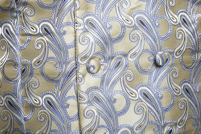 

Men's Rose Red Paisley Floral Waistcoat Tuxedo Suit Vest Men 2021 Brand New Double Breasted Waistcoat Men Wedding Groom Vest Man