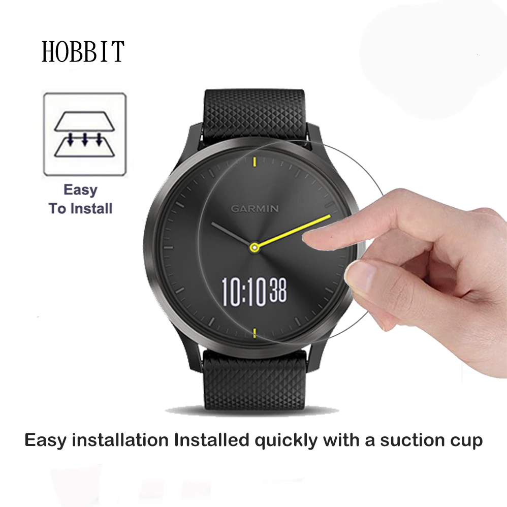 2 упаковки для Garmin Vivomove HR 0,3 мм 2.5D 9H защита экрана из закаленного стекла Ультрапрозрачная Защита от царапин для garmin