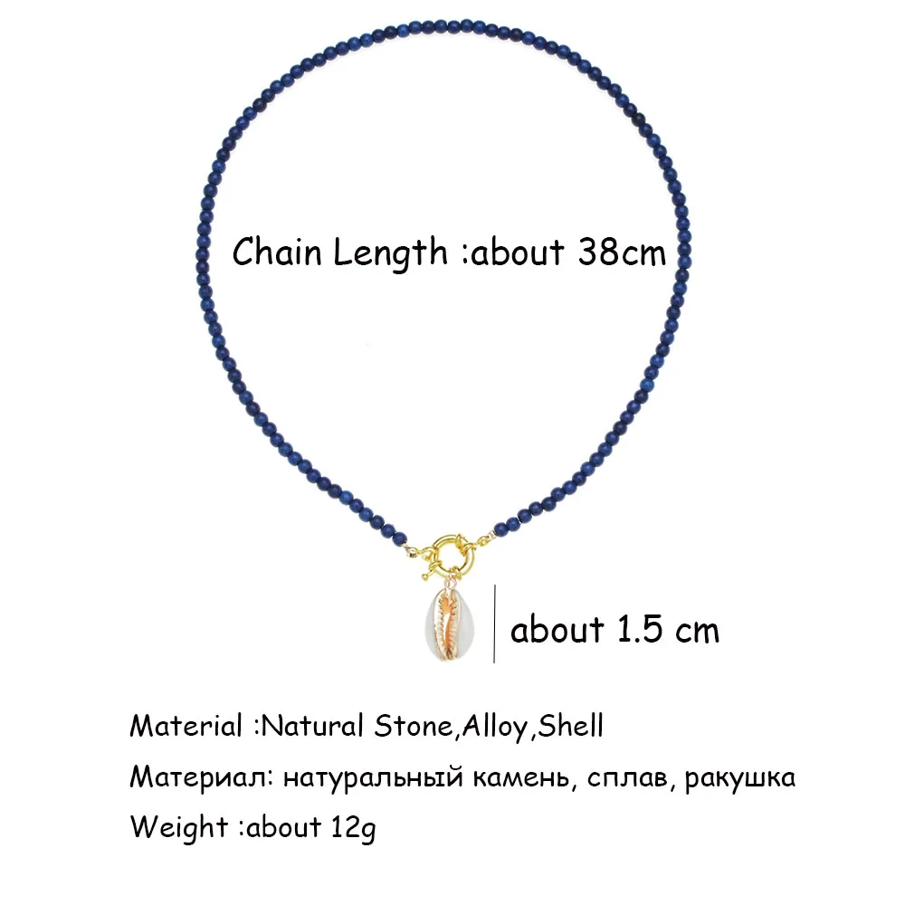 Очаровательные длинные ожерелья ручной работы из сплава с натуральным