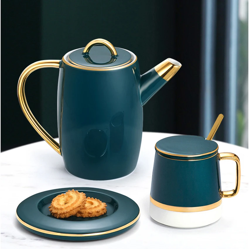 

500ml Nordic Style Drinking Ceramic Cup Colored Cafe Oatmeal Coffee Mug Whit spoon Coffee Milk Water Tea Mugs Couple Drinkware