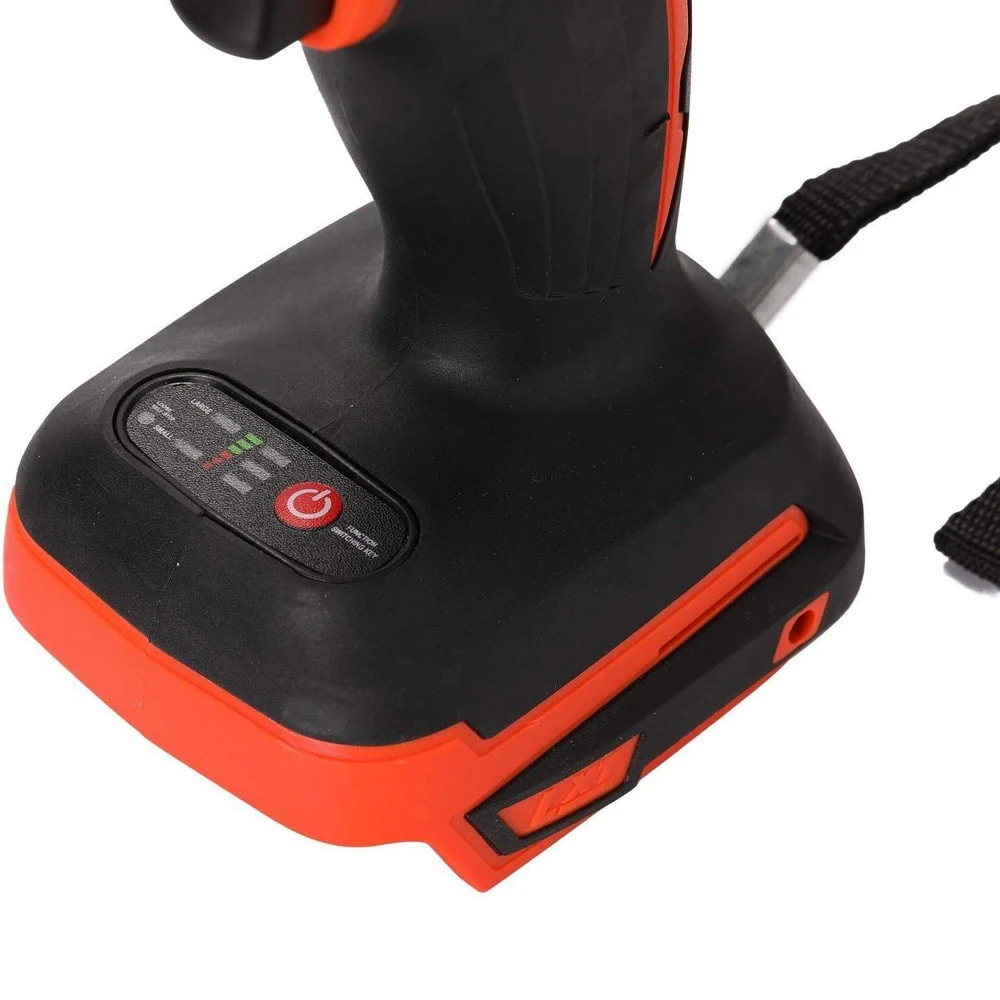 

18V Electric Brushless Impact Wrench Rechargeable 1/2 Socket Wrench Power Tool Cordless Without Battery&accessories