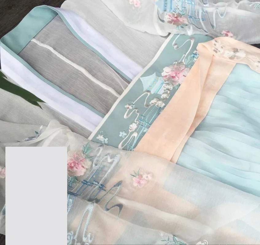 Новинка 2019 китайское платье старинное женское Hanfu традиционное костюм тан для