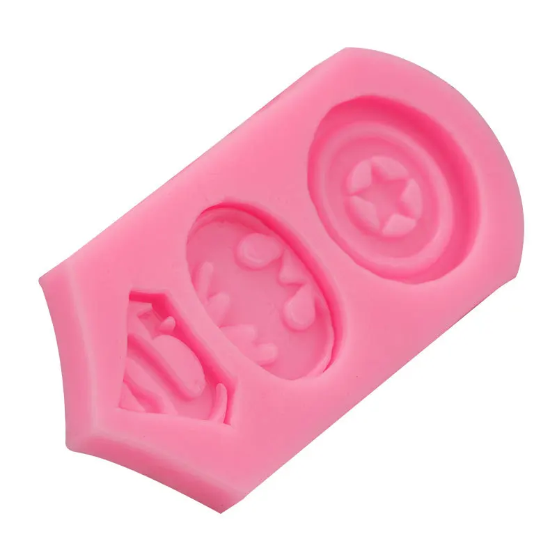 

DIY Superman Shaped Silicone Fondant Molds Cake Decorating Tools Candy Clay Chocolate Mould Baking Accessories