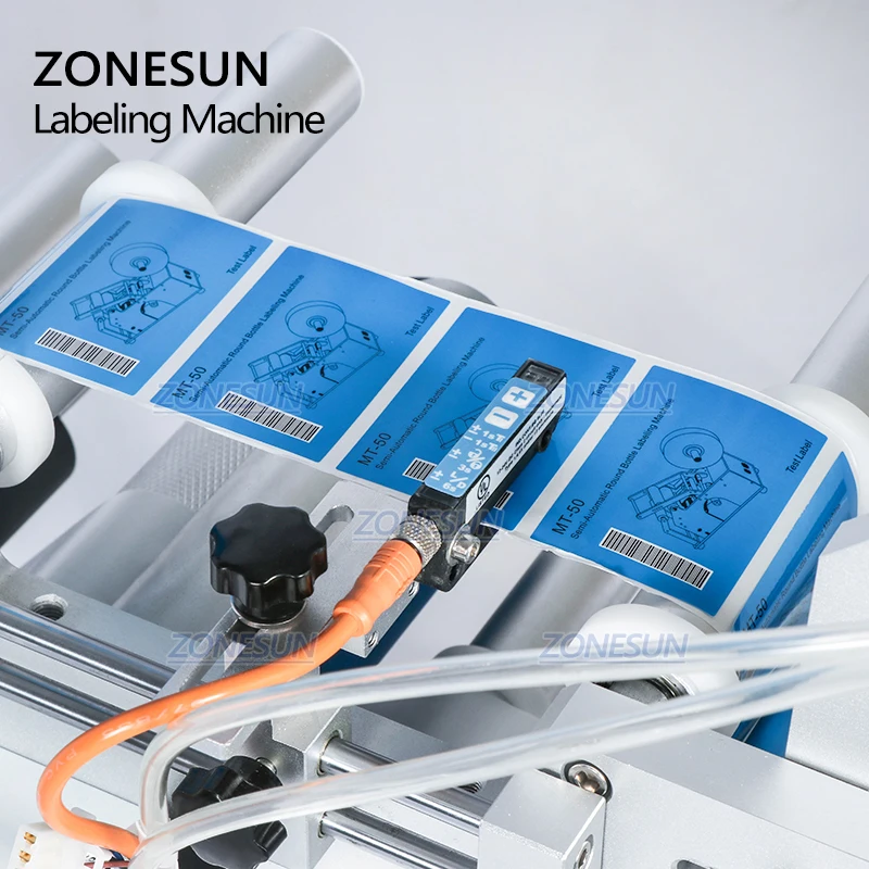 ZONESUN XL-T803 полу-автоматическая плоская Пластик банок Стразы Кубик Рубика шампуни