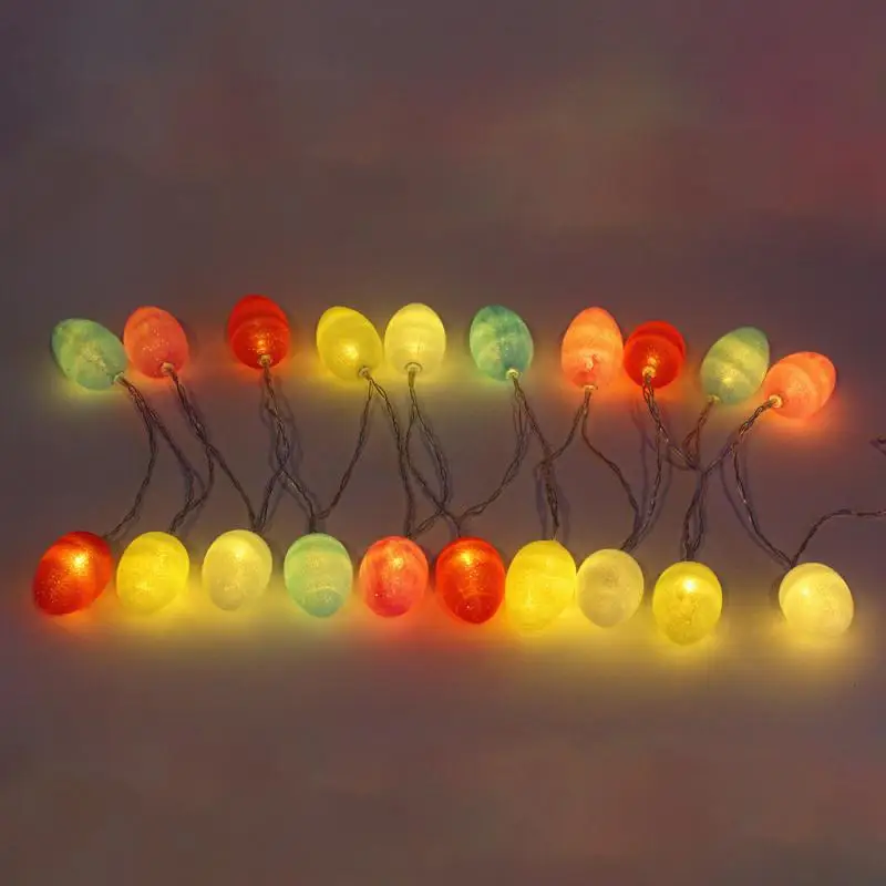 

LED Easter Light String Dusted Easter Egg Children's Room Holiday Atmosphere Party Decorative Rnaments For Home Lighting String