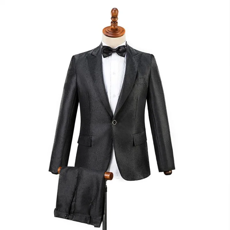 

Мужской Блейзер 2019 года, облегающий Повседневный блейзер для свадьбы