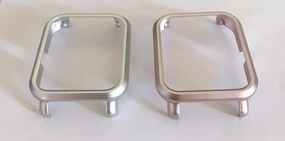 silver and rose pink 2 шт./упак. разноцветный чехол для Amazfit Bip на молнии Wrong extraction для Xiaomi Huami Amazfit Bip Bit Smartwatch чехол Крышка Amazfit чехол Крышка - Цвет: silver and rose pink