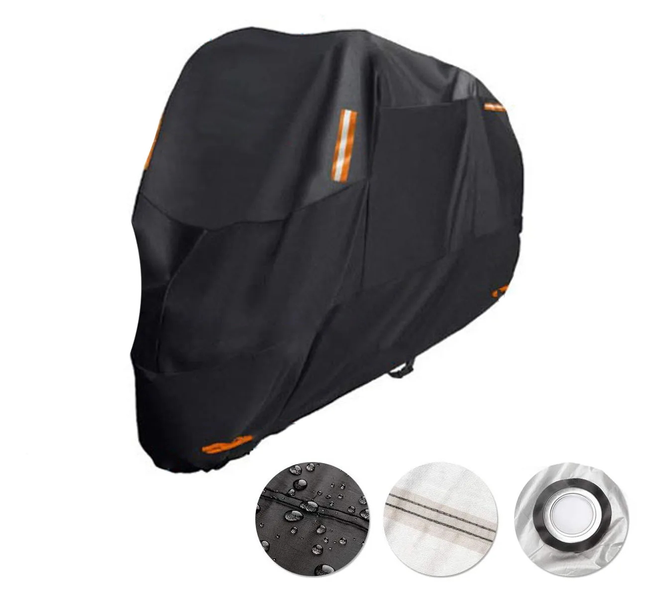 

Motorcycle Cover 300D Polyester Covers Moto Scooter Raincoat Waterproof Protection for Honda Suzuki Kawasaki Yamaha BMW K-TM