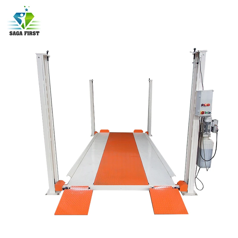 Четырехстоечный Электрический автомобильный подъемник|car lift|hydraulic car liftscar hydraulic
