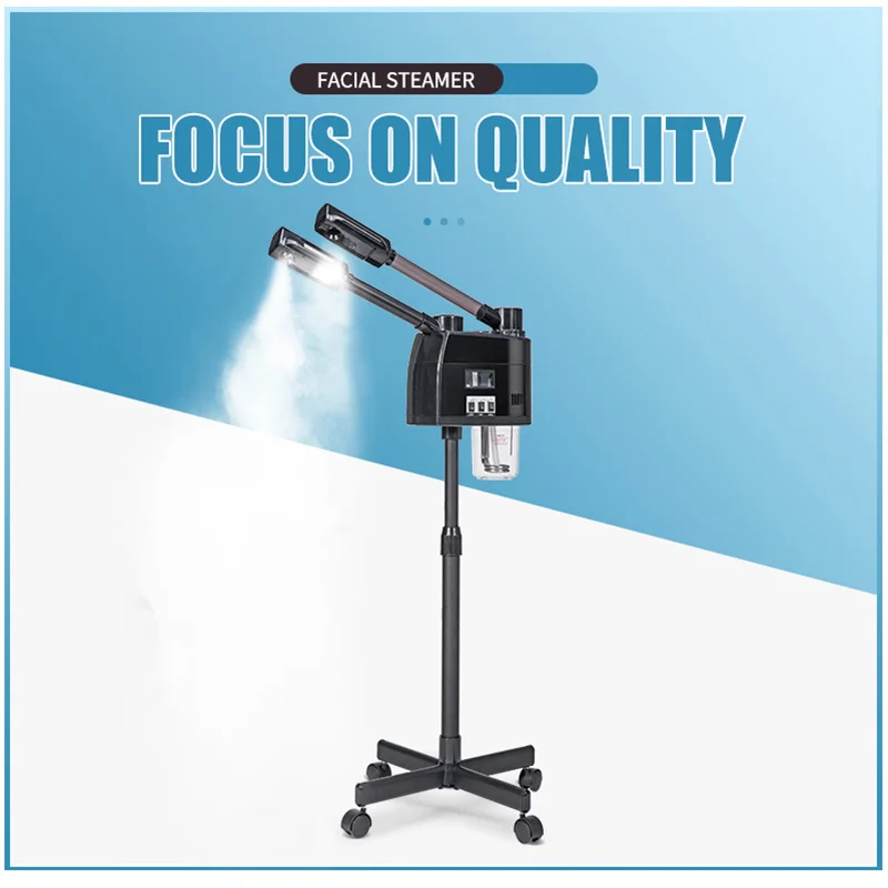 Озоновый паровой аппарат для лица с горячим холодным туманом ионный испаритель