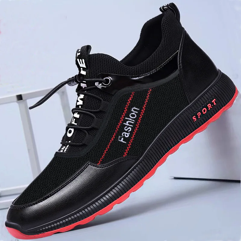 Mhysa 2019 spring fashion men's casual shoes breathable and comfortable new lace-up flat wear-resistant non-slip L482 | Обувь