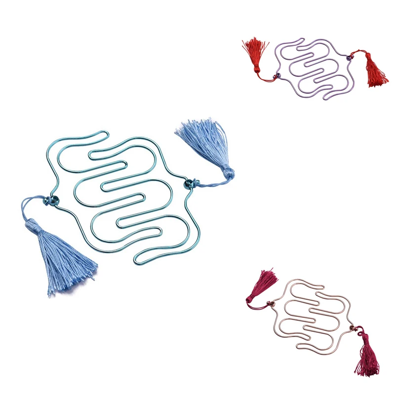 

2 шт., металлические зажимы для книг и закладок