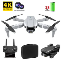 new hj97 rc drone 4k professional hd dual camera aerial photography quadcopter wifi fpv height hold foldable helicopter toy gift