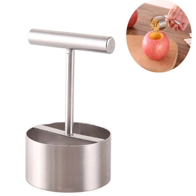 

Kitchen Gadgets Tools Apple Corer Stainless Steel Fruit Pear Corers Seed Remover Fruit Vegetable Corer Slicer Peeler Wholesale