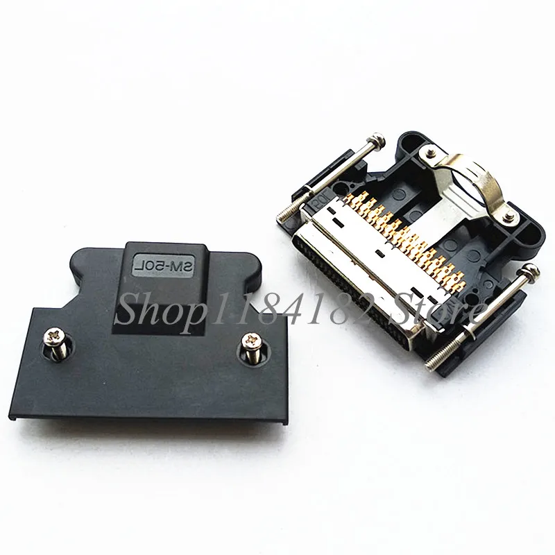 

Бесплатная доставка 2 шт. 100% Новый оригинальный Разъем SCSI 50pin X4 штекер 50 core HPCN SM-50L серворазъем