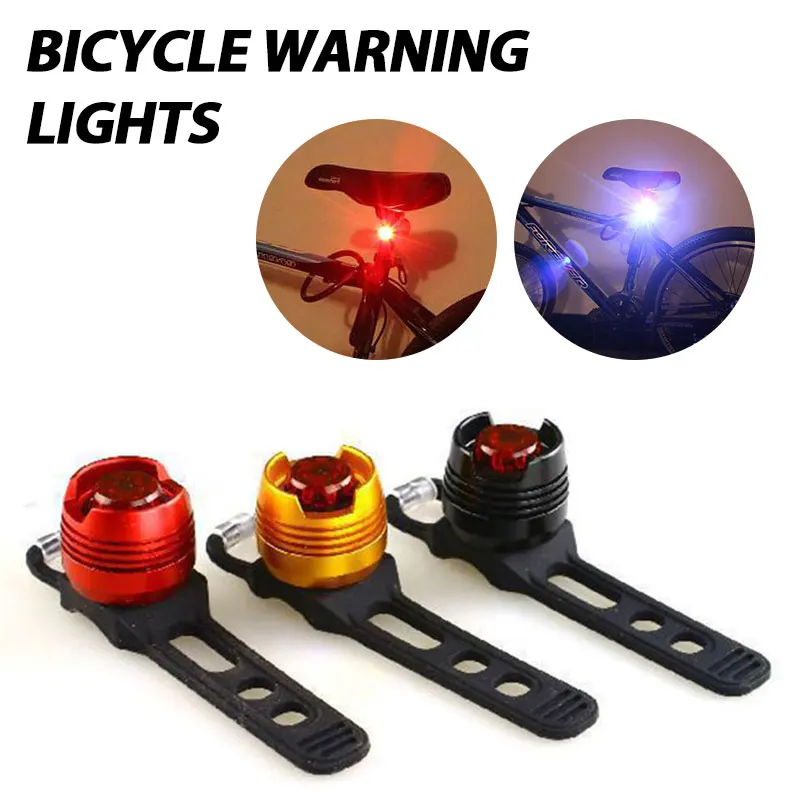

40 Lumens Waterproof Bicycle Taillight 3 Modes LED MTB Bike Rear Lamp Night Safety Warning Helmet LED Light Cycling Back Light