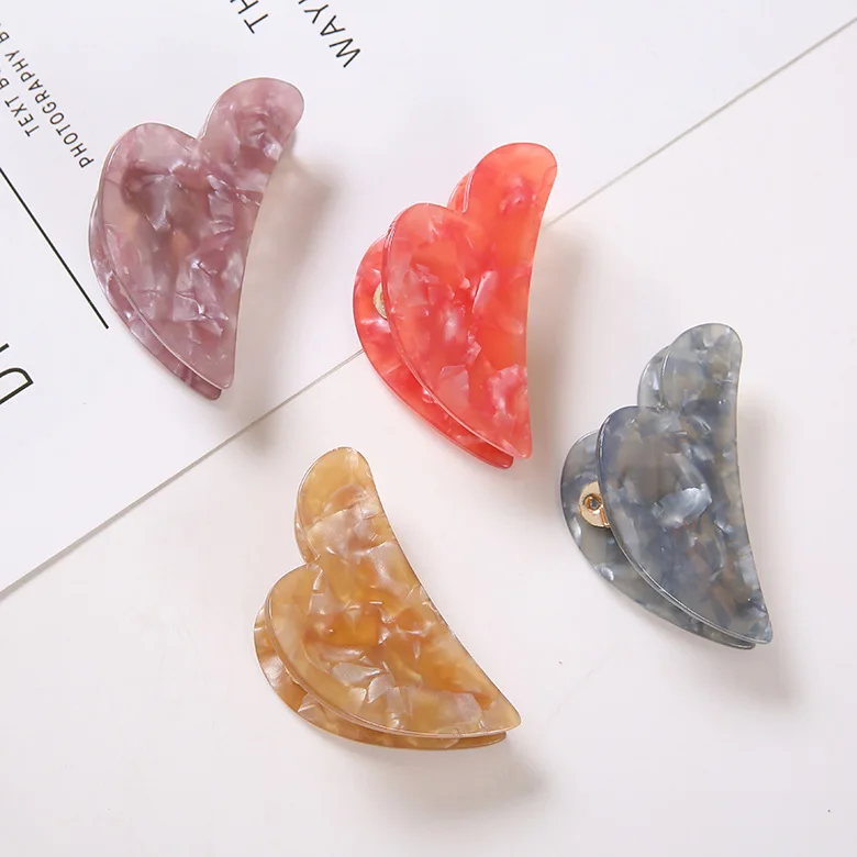 Новые яркие волосы на клешни с уксусной кислотой для волос из акрила Boutique Lady Headwear для элегантных женщин.