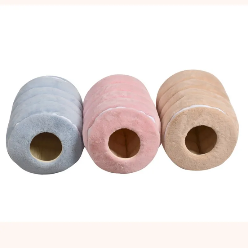 Маленькие собаки и кошки круглое гнездо для питомца собака кошка Съемная