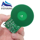 Набор для самостоятельной сборки металлоискателя, электронный комплект, 3-5 в постоянного тока, 60 мм, Бесконтактный сенсорный модуль, электронная часть, металлоискатель