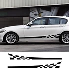 Автомобильная наклейка для Audi A3 A4 A6 BMW E46 E90 Mercedes Benz Ford VW Peugeot 308 208 Citroen Honda Skoda полосатые аксессуары для тюнинга