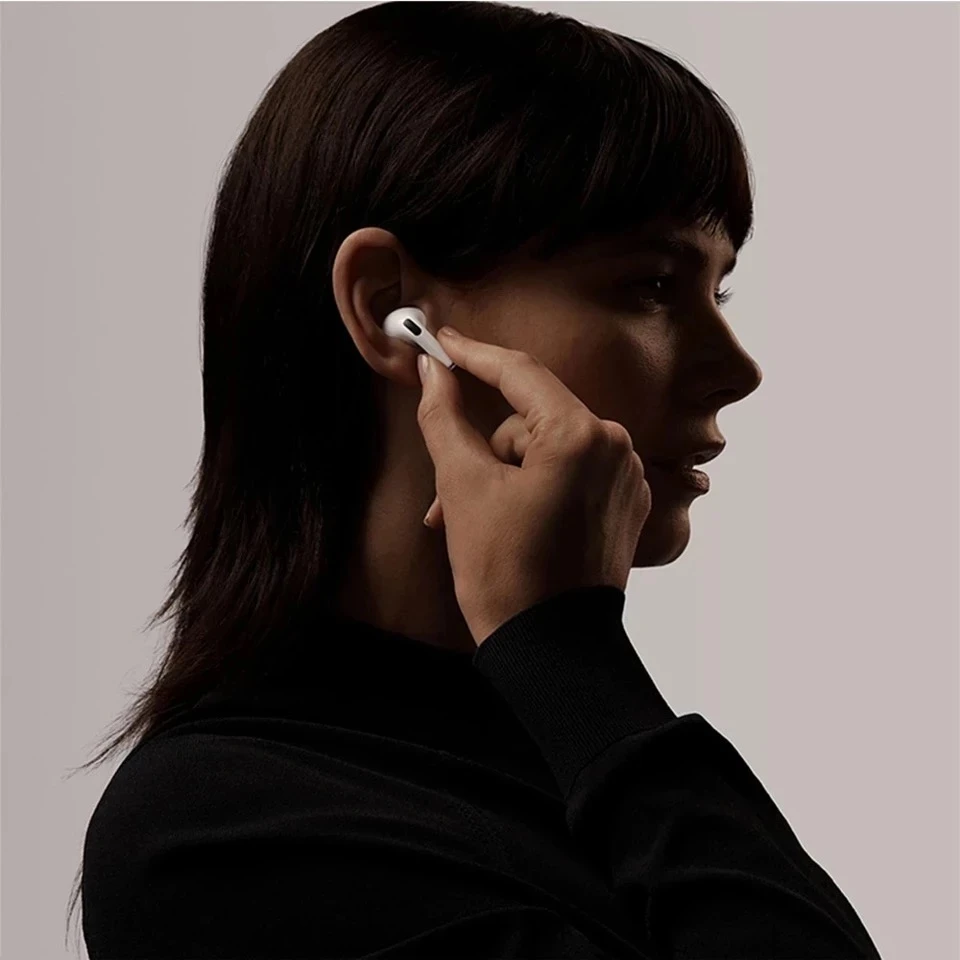 

APPLE AirPods 2 Wireless Headphones Bluetooth 5.0 AirPods Pro Headset Noise Cancellation H1 Chip AP2 AP3 In-ear Sport Headphones