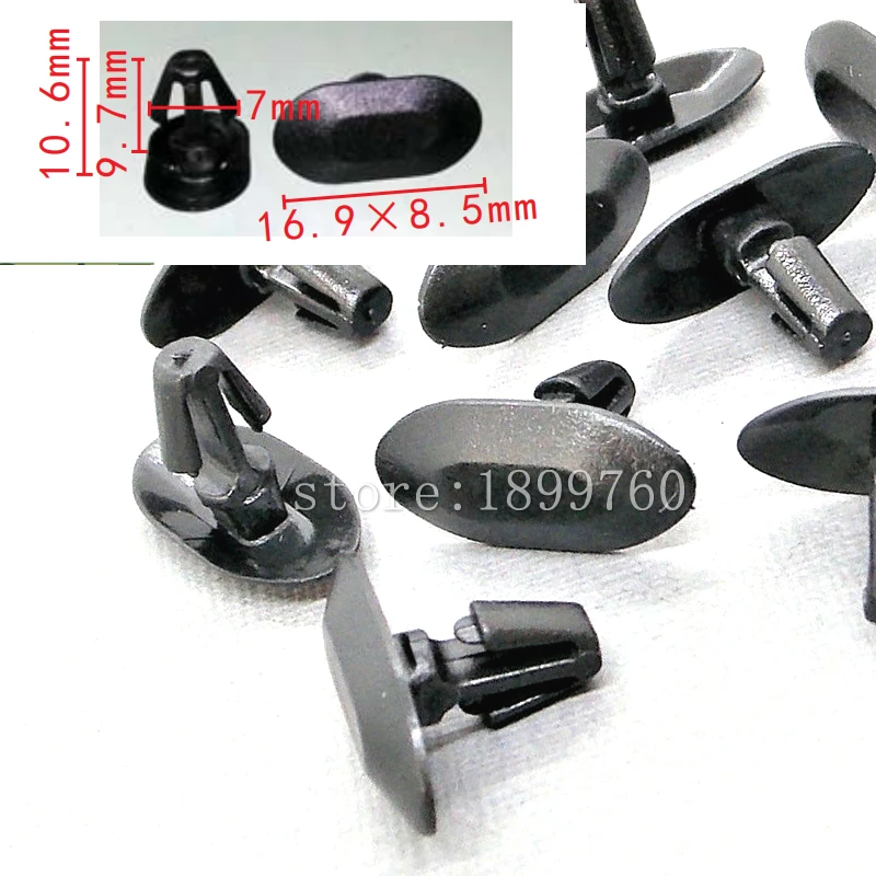 100x OEM Автомобильные крепежи клипса-полоса для Renault 7701044547 Peugeot 699786 - купить по