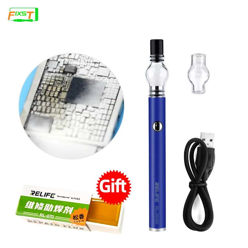 

Newest Rosin Atomizer RL-069B Short Circuit Detection Auxiliary Artifact For Repair Mainboard Very Easy To Check IC Work Or Not