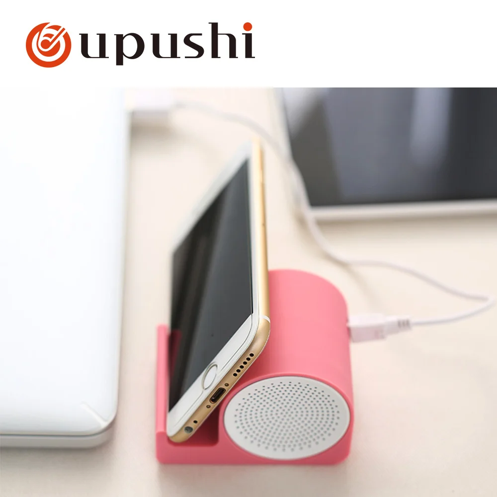 Oupushi многофункциональный держатель для мобильного телефона кронштейн динамик с