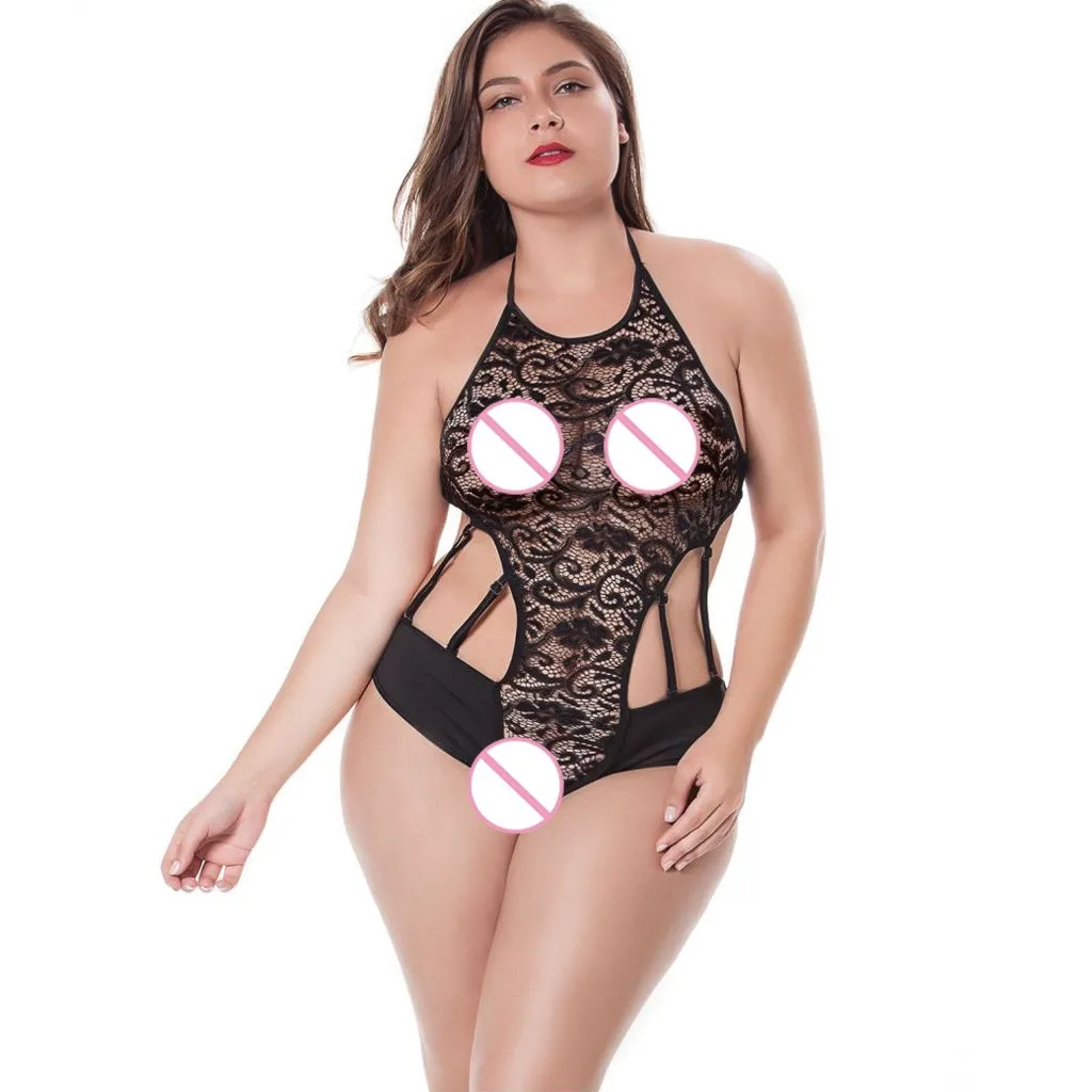 

SEOBEAN Plus Size Erotic Underwear for Women Sexy Bodysuit Lace Sleep Robes Nightgowns Seamless Exotic bielizna erotyczna