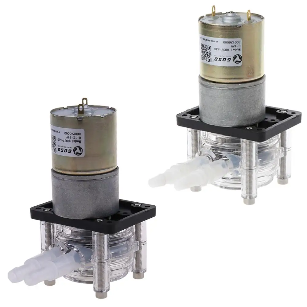 Перистальтический насос постоянного тока 12/24 в большой вакуумный дозирующий для