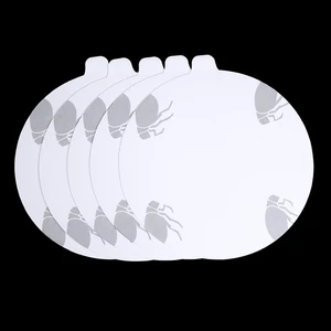 5 шт.лот безопасная, долговечная клейкая круглая купольная блошиная ловушка, сменные клейкие блошиные ловушки, сменные диски, товары для борьбы с вредителями