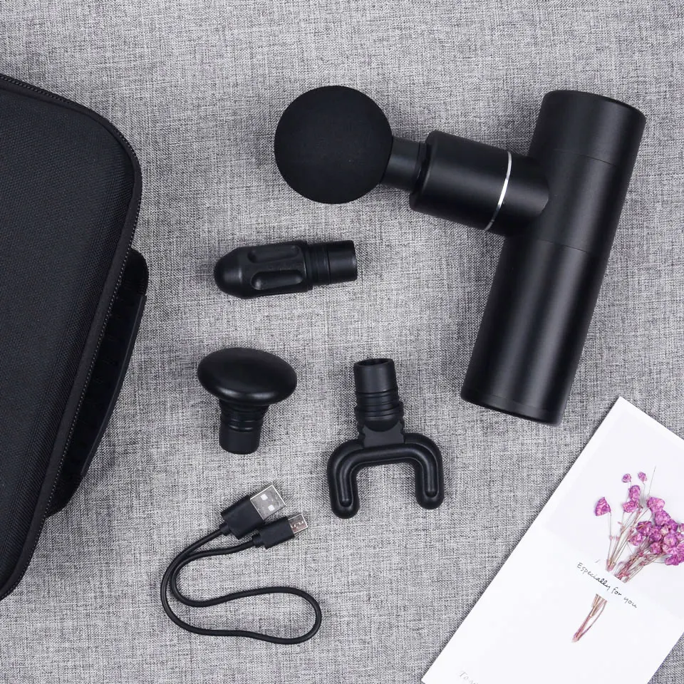 Мини-массажер электрический карманный для мышц шеи | Красота и здоровье