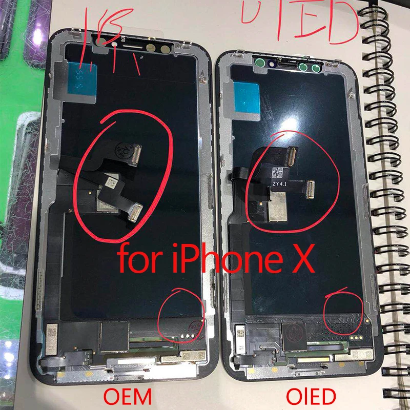 

OEM Grade LCD For iPhone X XR XS Max LCD Display Original for iPhoneX TOP LCD Touch Screen Digitizer Replacement Assembly