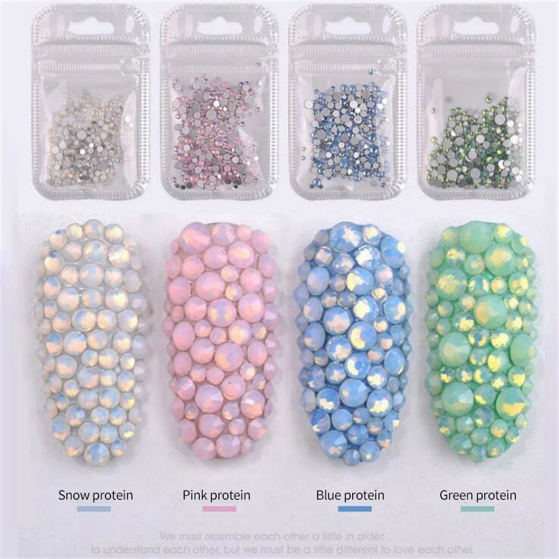 

Сверло для ногтей с плоским дном, Алмазный снег, протеин, циркон, стекло, кристалл, цвет алмаза, маленькие алмазные аксессуары самодельные Ук...