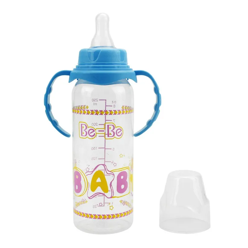 PP детские бутылочки для кормления воды соломенная бутылочка обучения