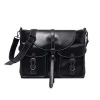 vintage multiple pockets bag pu leather crossbody bags for women 2022 trend womens branded trending side bag shoulder handbag