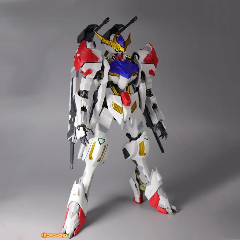 Alloy MG 1/100 ASW-G-08 Gundam Barbatos HIRM Full Color Transparent Outer Armor Assembly Model Action Toy Figures | Игрушки и хобби