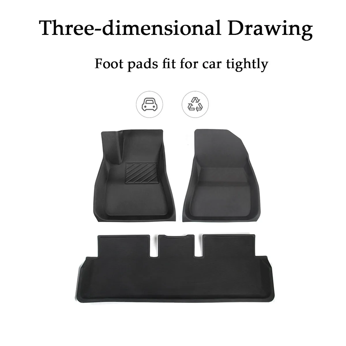 Специальный коврик для ног LHD полное покрытие напольные коврики