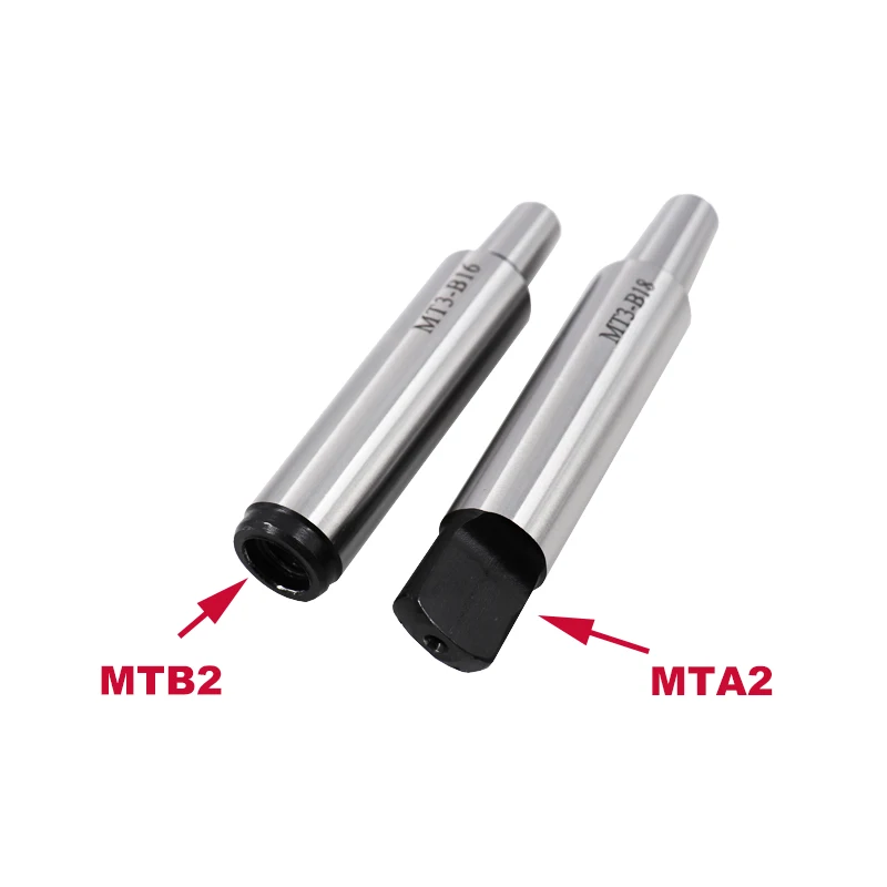 

New Mohs flat tail connection rod MT1 MT2 MT3 MT4 MT5 B10 B12 B16 B18 B22 milling machine drill chuck connection rod Morse rod