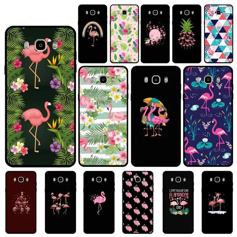 

MaiYaCa Animal Flamingo Cute Phone Case for Samsung J 4 5 6 7 8 prime plus 2018 2017 2016 J7 core