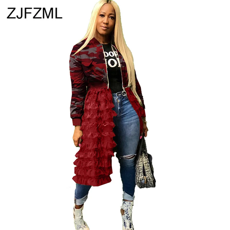 Демисезонные камуфляжные печати повседневное Полосатое платье с пышной юбкой