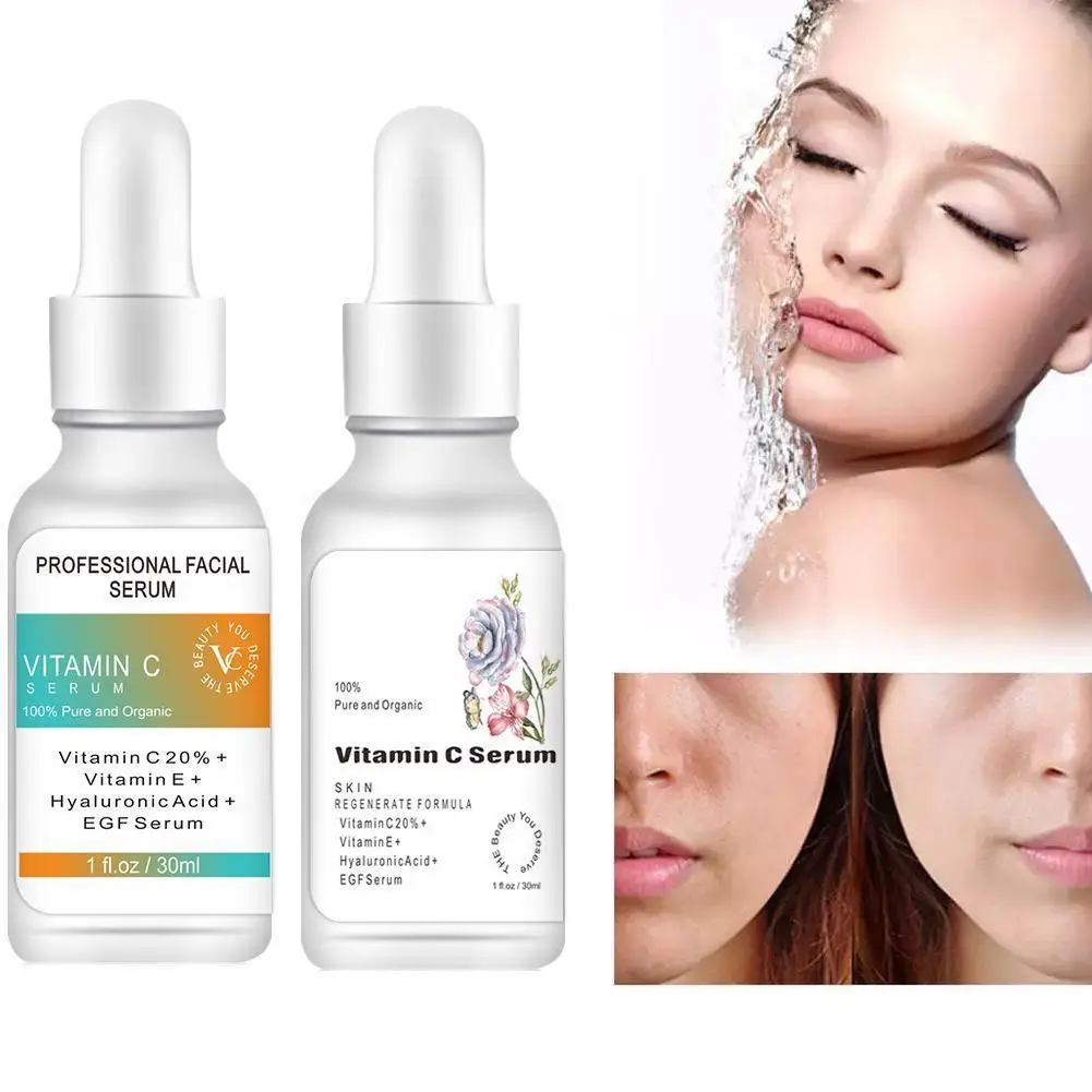 

Vitamin C Serum Containing 20% Vitamin C and Hyaluronic Vitamin C EssenceFacial Serum Acid,Anti-Aging H2J0
