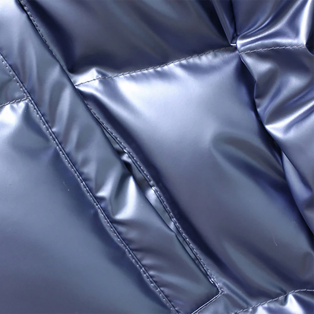 

Winter Fashion Jacket White Duck Down Parkas Jacket Men's Thick Warm Couples Snow Parka Hooded Overcoat Windbreaker Warm Coats