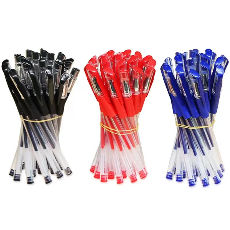 

Набор гелевых искусственных чернил 6/10 шт., черные, синие, красные чернила, школьные и офисные принадлежности для письма