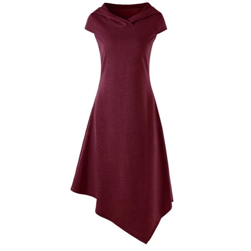 Женское средневековое винтажное платье с открытой спиной и капюшоном Archer Hunter