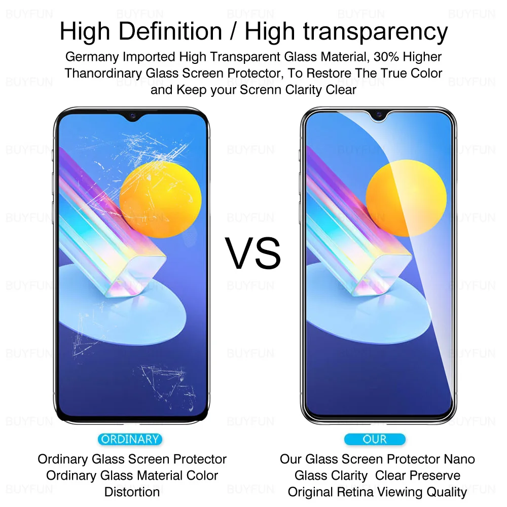 Защитное стекло для телефона vivo Y72 Y52 3 шт. | Мобильные телефоны и аксессуары