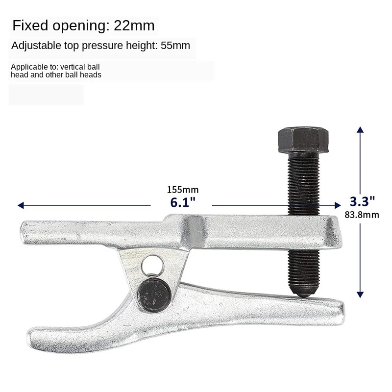 5pcs Front End Service Tool Kit Ball Joint Tie Rod Set Pitman Arm Puller Remover |