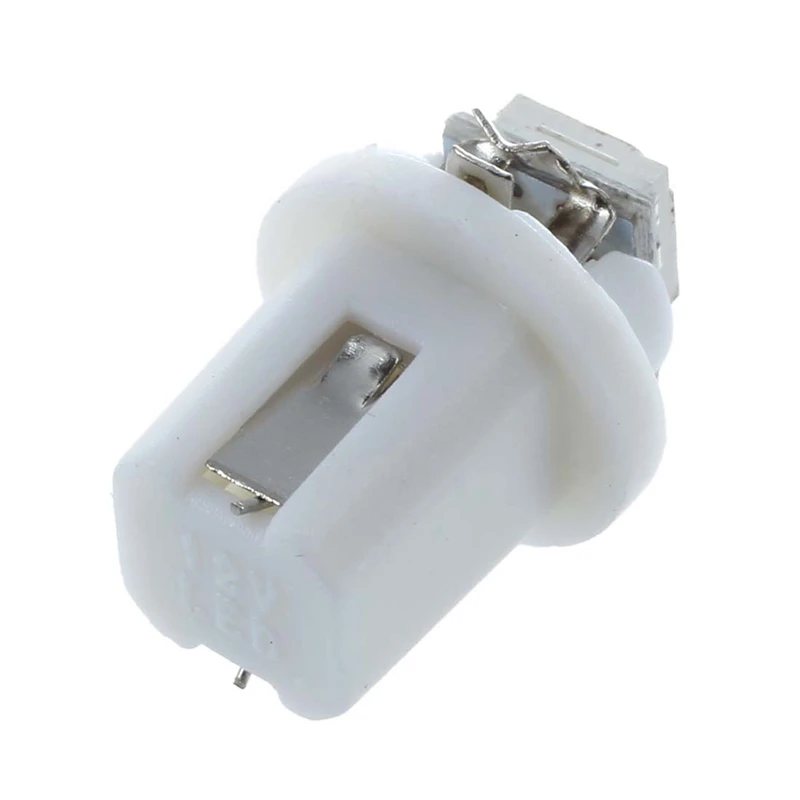 20 шт. T5/ B8.5D 5050 SMD Светодиодная розетка внутреннее освещение автомобильное