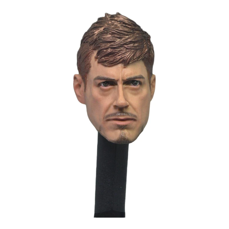 1/6 Железный человек Тони Старк Роберт Дауни голова Лепка для горячих игрушек